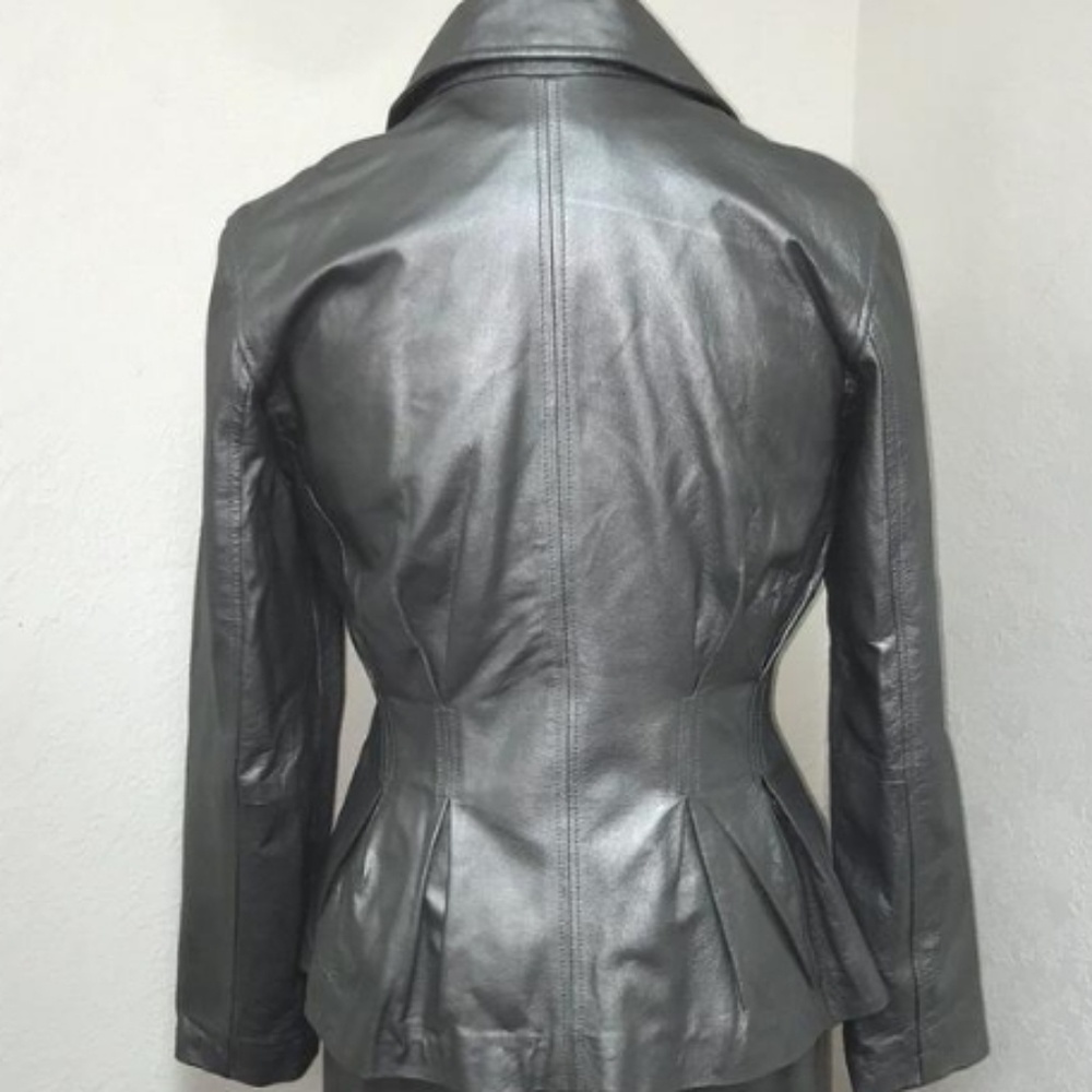 💋100% Leather Jacket by DAVID BENJAMIN